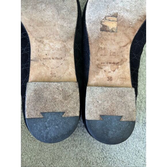 Dior Black Cannage Suede Loafers, Sz 36, 5.5 $995 - Picture 8 of 8